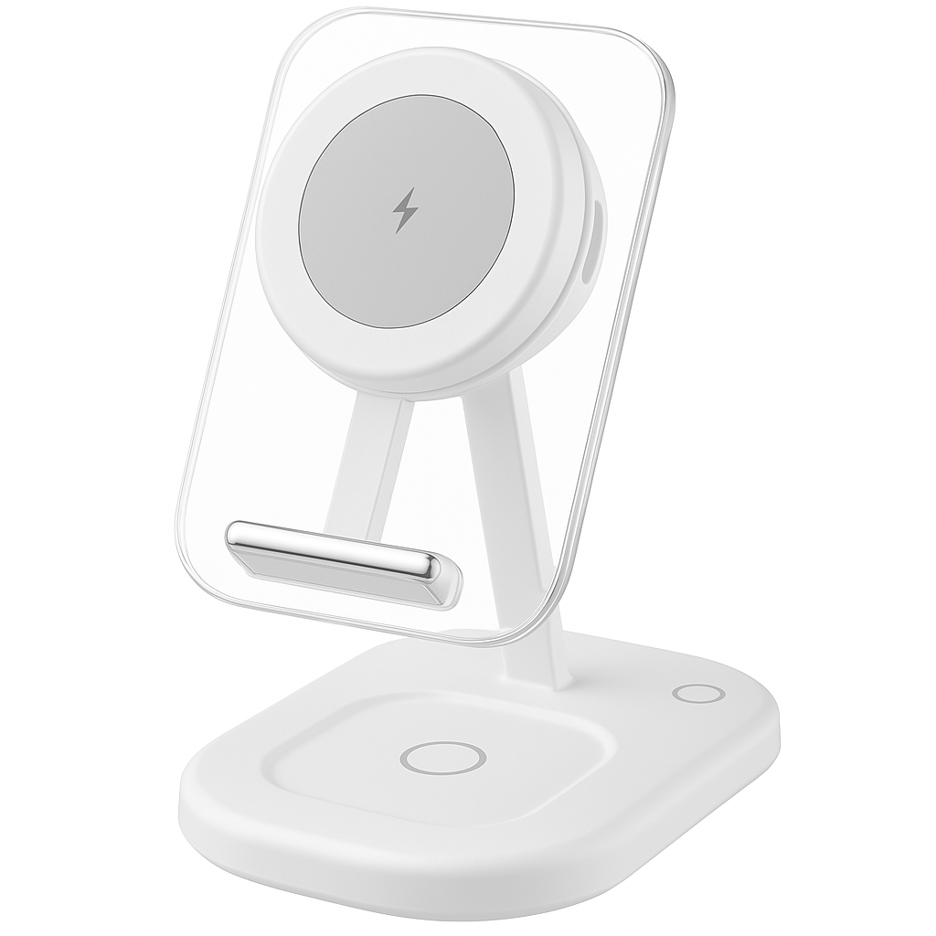 Cargador Magnético 3 en 1 - Orden y energía sin cables