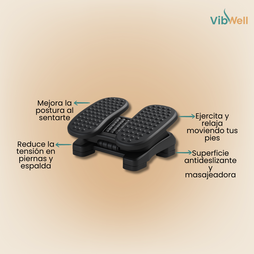 Reposapiés Ergonómico Antifatiga - Alivio y confort para piernas y espalda
