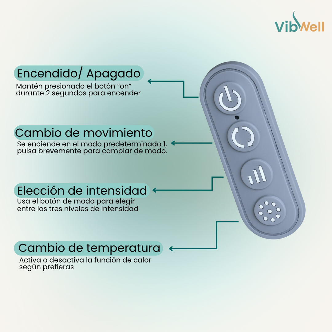 Masajeador Cervical y de Espalda con Calor - Tu alivio diario al estrés muscular