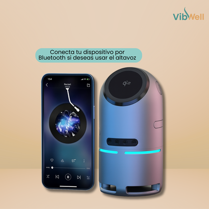 Centro de Carga 3 en 1 con Altavoz - Dile adiós al desorden y carga con estilo