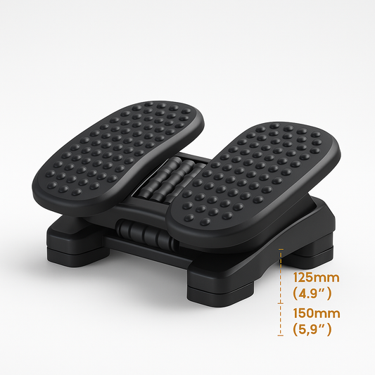 Reposapiés Ergonómico Antifatiga - Alivio y confort para piernas y espalda