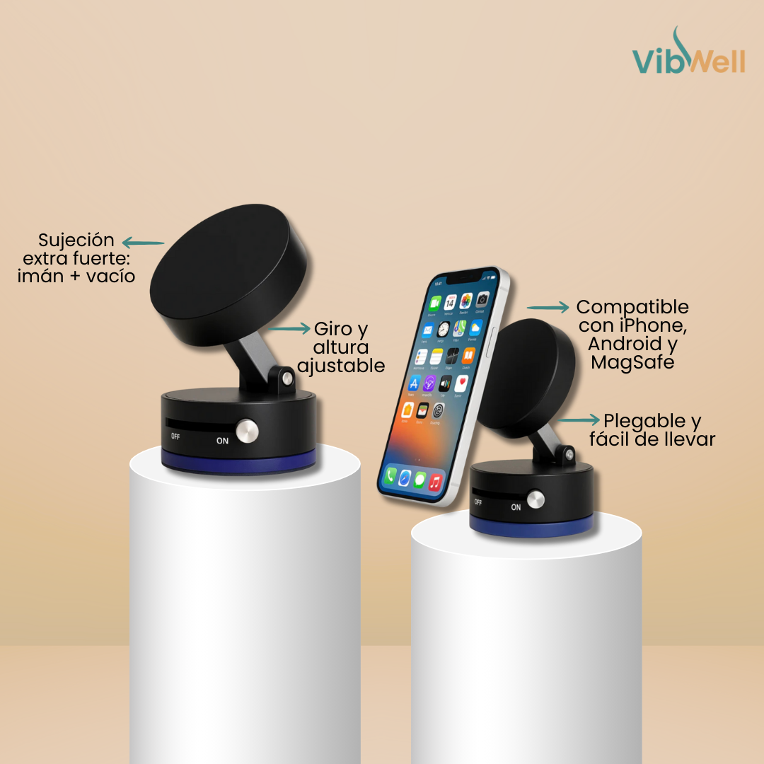 Soporte Magnético de Móvil - Orden y Comodidad en Cualquier Espacio