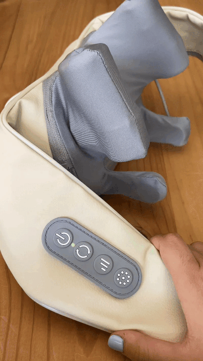 Masajeador de Cuello, Espalda y Piernas con Calor