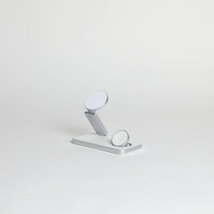 Cargador 3 en 1 Plegable - Ordena tu espacio y carga sin enredos